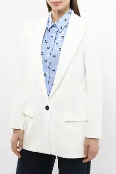 Пиджак однобортный свободного кроя Rinascimento