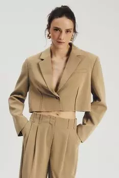 Пиджак однобортный укороченный Nume