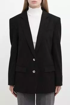 Пиджак однобортный в полоску HUGO