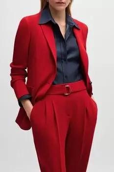 Пиджак прямого кроя BOSS