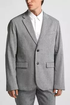 Пиджак прямого кроя из льна и хлопка Oulyss