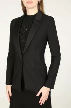 Пиджак с добавлением шерсти приталенного кроя TWINSET