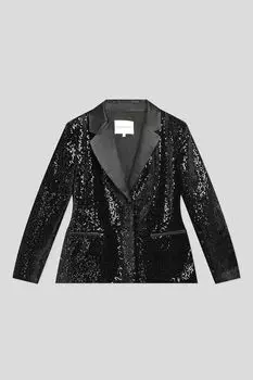 Пиджак с пайетками приталенный SABRINA SCALA
