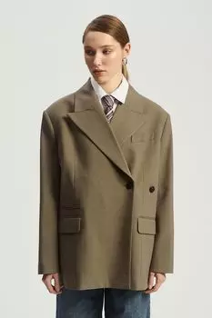 Пиджак свободного кроя с карманами Nume