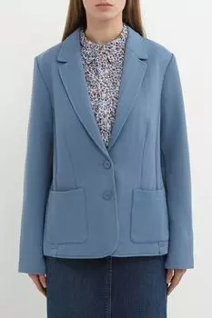 Пиджак трикотажный с карманами OLSEN