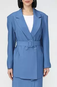 Пиджак удлиненного кроя с поясом Rinascimento