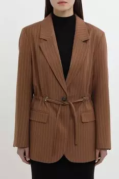 Пиджак в полоску на кулиске Auranna