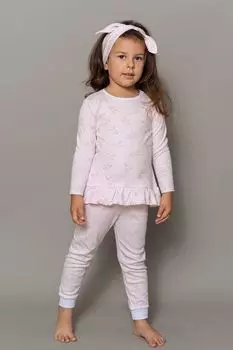 Пижама хлопковая с принтом Aspaya