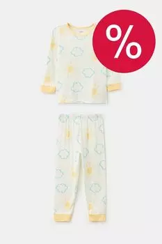 Пижама хлопковая с принтом Balabala