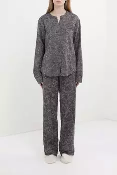 Пижама хлопковая с принтом Esprit