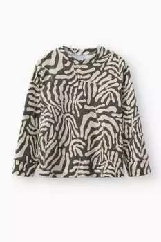 Пижама хлопковая с принтом Happy Baby