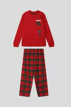 Пижама хлопковая с принтом OVS