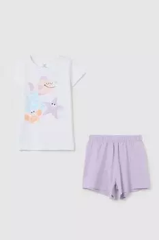 Пижама хлопковая с принтом OVS