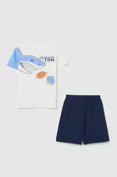 Пижама хлопковая с принтом OVS