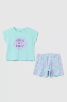 Пижама хлопковая с принтом OVS