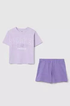 Пижама хлопковая с принтом OVS