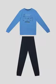 Пижама хлопковая с принтом OVS