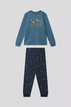 Пижама хлопковая с принтом OVS