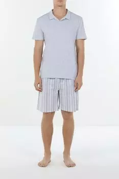 Пижама хлопковая с принтом OVS