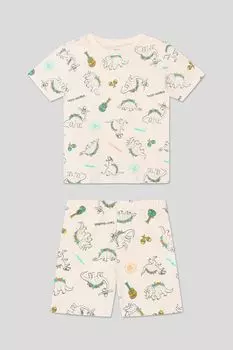 Пижама хлопковая с принтом OVS