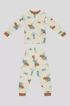 Пижама хлопковая с принтом OVS