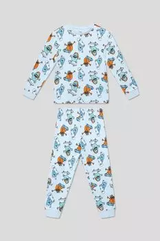 Пижама хлопковая с принтом OVS