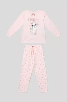 Пижама хлопковая с принтом OVS