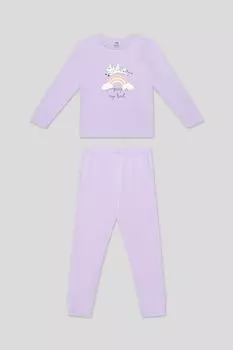 Пижама хлопковая с принтом OVS