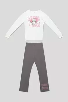 Пижама хлопковая с принтом OVS