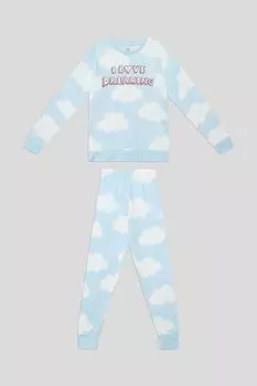 Пижама хлопковая с принтом OVS