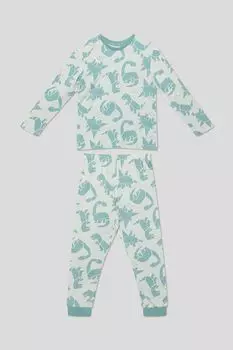 Пижама хлопковая с принтом OVS