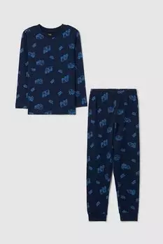 Пижама хлопковая с принтом OVS