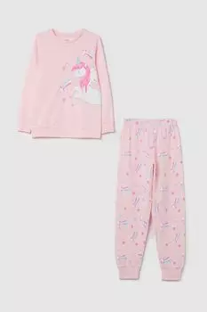 Пижама хлопковая с принтом OVS