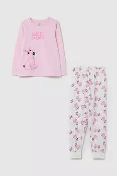 Пижама хлопковая с принтом OVS