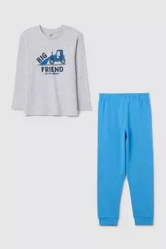 Пижама хлопковая с принтом OVS