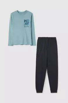 Пижама хлопковая с принтом OVS