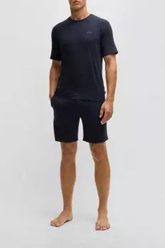 Пижама из футболки и шорт BOSS