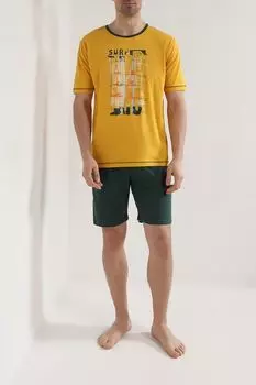 Пижама из футболки и шорт Massana