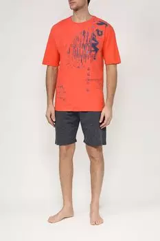 Пижама из футболки и шорт Massana