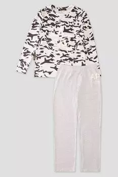 Пижама с камуфляжным принтом Choupette