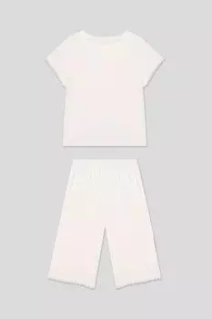 Пижама трикотажная с кружевом Aspaya