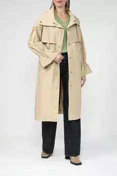 Плащ прямого кроя с рукавами на кулиске TWINSET