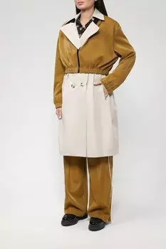 Плащ с контрастным верхом Twist