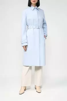 Плащ с отложным воротником и поясом Auranna