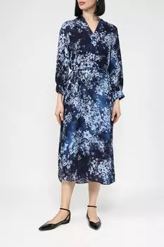 Платье атласное с принтом Marc O'Polo