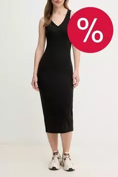 Платье без рукавов облегающего кроя Calvin Klein Jeans