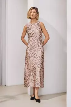 Платье без рукавов приталенное SABRINA SCALA