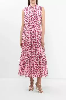 Платье без рукавов с бантом на шее BELUCCI