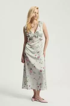 Платье без рукавов с принтом Nume