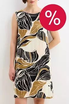 Платье без рукавов с принтом TOM TAILOR